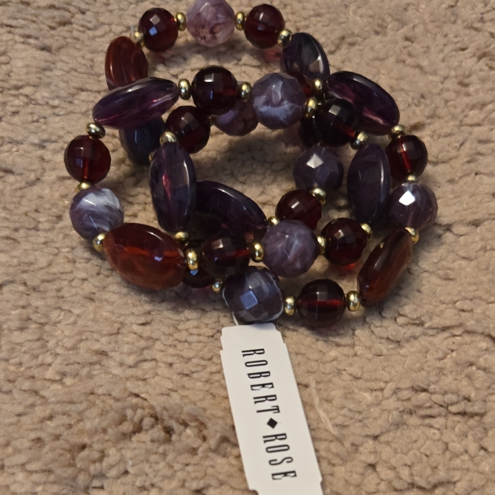 Robert Rose Multicolor Beaded Bracelet
